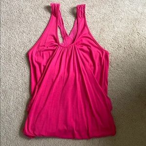 Robin K pink tank top